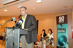 El cambrilenc Marc Fargas, pregoner de la Fira d'enguany, enceta els actes del 50è aniversari