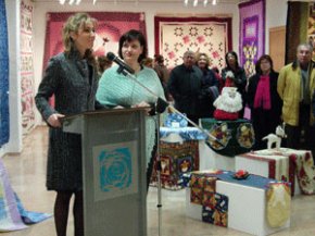 Mostra de treballs de patchwork a la Sala Àmbits