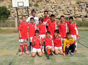 L'equip aleví de l'Escola de Futbol Sala Laguna es proclama subcampió territorial 