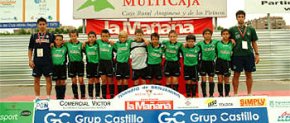 L'equip benjamí de l'Escola de Futbol Veterans arriba als quarts de final en el Torneig de Lleida