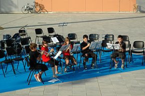 L'Escola Municipal de Música posa el punt i final al curs amb un concert al Parc del Pinaret