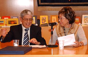 S'homenatja els professors M. Asunción Garcia i Joan Llorens pels seus 34 anys d'activitat docent a Cambrils