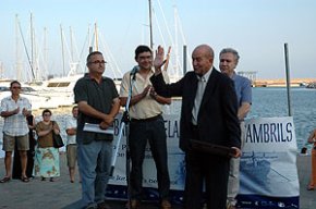 L'homenatge a Josep Lluís Savall Rom centra els actes de la tercera trobada de Vela Llatina de Cambrils