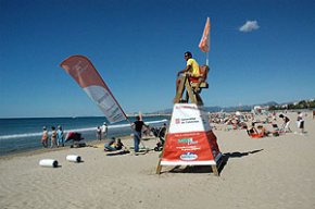 S'amplia el nombre d'efectius i els punts de vigilància del servei de socorrisme a les platges de Cambrils