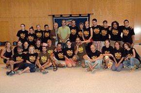 L'Ajuntament fa la recepció oficial dels participants en el segon torn dels camps de treball de la Llosa