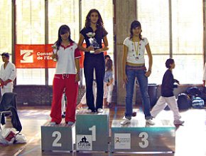 La judoka cambrilenca Laura Estrada, campiona del Trofeu Federació Catalana