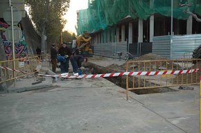 Durant aquesta setmana estarà tallada la circulació a l'avinguda del Baix Camp per unes obres de reforma dels pluvials
