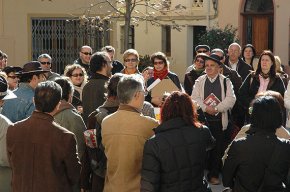 Més dun centenar de persones participen en la ruta comentada Espais de la Guerra Civil a Cambrils