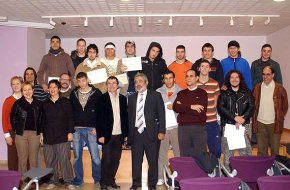 S'entreguen els diplomes als alumnes de la tercera promoció de l'Escola Taller de Cambrils