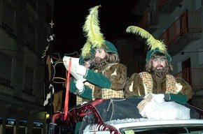 Els Heralds de Ses Majestats els Reis Mags de l'Orient tornen a sortir al carrer per anunciar l'arribada dels Reis