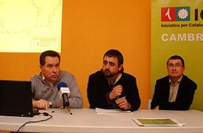 ICV-EUiA  presenta a Cambrils la proposta de Pla Ferroviari per la demarcació de Tarragona