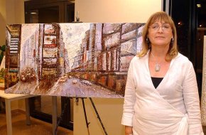 El Centre Cívic de Vilafortuny acull l'exposició de pintura de Juani Segura