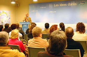 Francesc Ricomà (PP), "Creiem que podem assolir el segon diputat que ja vam aconseguir en les eleccions del 2000"