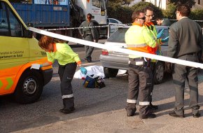 Un home mor a l'N-340 abatut a trets