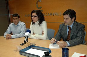 Els tres grups de l'oposició critiquen la visita del subdelegat del Govern a les obres del passeig de Ponent i la titllen d'electoralista