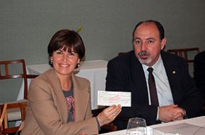 El Rotary Club de Cambrils celebra un sopar amb membres de l'Associació Esclerosi Múltiple 
