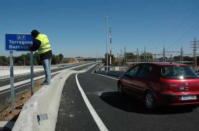 S'obre al trànsit la variant de l'N-340 abans del que estava previst