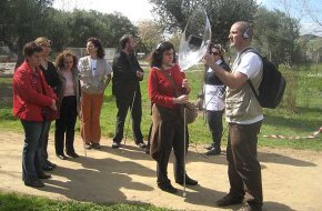 El Patronat de Turisme vol potenciar les visites guiades al municipi a persones amb discapacitat