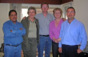 Una delegació de Hammada - Associació d'Amics del Poble Sahrauí es reuneix amb el nou delegat del Front Polissari a Catalunya