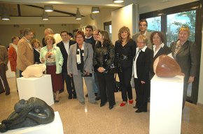 Una exposició d'escultura marca l'inici de les IV Jornades Culturals de Vilafortuny