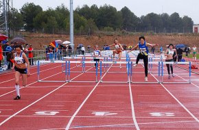 L'Estadi Municipal d'Atletisme celebra el seu primer aniversari amb una segona jornada de la Lliga catalana de Clubs passada per aigua