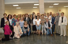 Els alumnes del taller de pintura del Casal Municipal de la Gent Gran exposen les seves obres a l'Espai El Pati