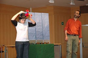 L'espectacle de titelles "T'estimo... o no?" mostra als més petits els sentiments de les persones