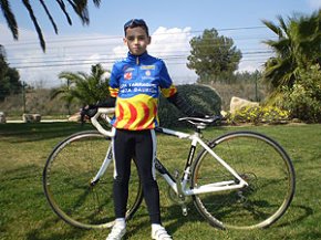 El ciclista Edgar Curto queda setè en la cursa infantil de carretera de la Copa Catalana disputada a Sant Joan Despí 