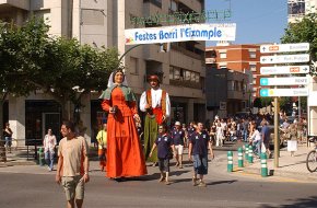El barri de l'Eixample viu el seu cap de setmana més festiu
