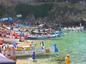 Triomf dels veterans masculí A i femení A dels Vent d'Estrop a la regata de Lloret de Mar