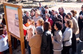 La vil·la romana de la Llosa ja disposa duns itineraris guiats
