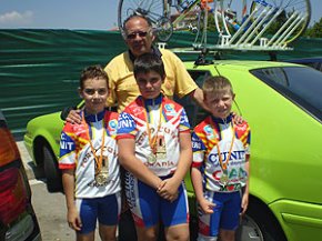 Els ciclistes Alejandro Sánchez i Edgar Curto queden segon i sisè respectivament en la IV Copa Catalunya de ciclisme infantil de carretera 