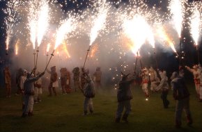 La 2a Trobada de Diables del Baix Camp es veu molt deslluïda per la pluja