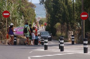 L'Ajuntament modifica la circulació al Camí del Mas de Clariana per millorar la seguretat 