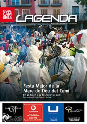 Revista Cambrils edita L'Agenda de la Festa Major de la Mare de Déu del Camí