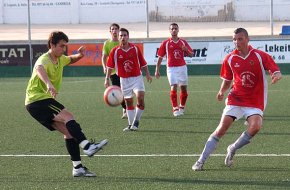 Victòria clara de l'Oleastrum davant el Calafell en el darrer partit de pretemporada 
