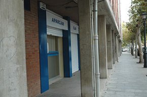 Enxampen una extreballadora d'Aparcam quan acabava de robar a la seu social de l'empresa
