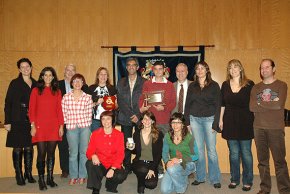Les vogadores cambrilenques campiones d'Espanya reben un homenatge de l'Ajuntament
