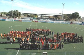 El col·legi Cardenal Vidal i Barraquer presenta els seus equips base de futbol i bàsquet 