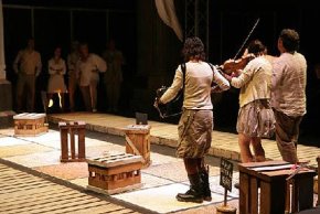 El cambrilenc Iban Beltran estrena "Mit Stalin spielen" a la sala petita del Teatre Lliure