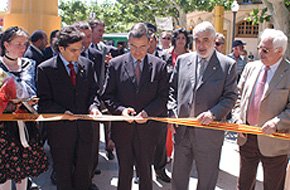 El conseller dInterior de la Generalitat va inaugurar la 45a edició de la Fira