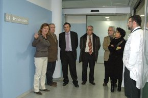 El director del Servei Català de la Salut visita les noves instal·lacions d'urgències