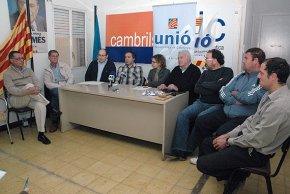 Es presenta la nova junta local de Cambrils d'Unió Democràtica de Catalunya