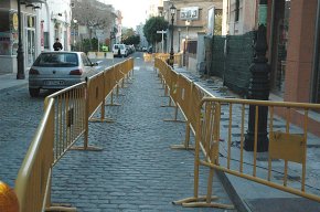 El carrer de la Verge del Camí queda amb un sentit de circulació per obres de Fecsa