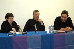 L'escriptora Ana María Moix i el poeta Pere Rovira, protagonistes de l'Aula de Poesia