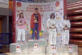 La judoka cambrilenca Laura Estrada aconsegueix la medalla de bronze en el rànquing estatal cadet
