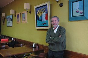El Cafè Marro acull l'obra pictòrica de l'artista Pedro M. Calavia