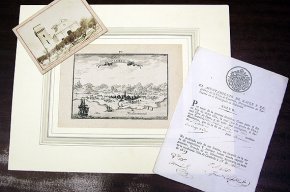 L'Arxiu Municipal adquireix una gravat de Cambrils de l'any 1660 i dos documents més sobre el patrimoni històric