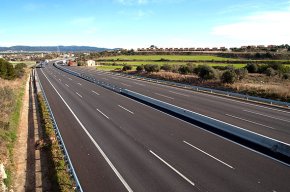 Les obres del tercer carril de l'autopista AP-7 s'enllestiran abans de Setmana Santa