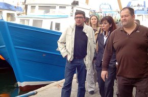 La presidenta del PPC, Alícia Sánchez-Camacho, es reuneix a Cambrils amb els col·lectius empresarials